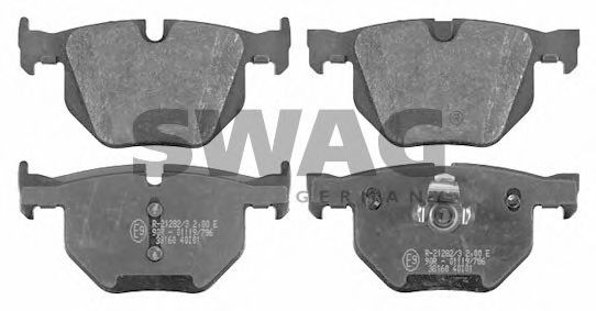 SWAG 20 91 6466 Тормозные колодки M 54 для BMW (Бмв) SWAG 20 91 6466 Тормозные колодки M 54 для BMW (Бмв)