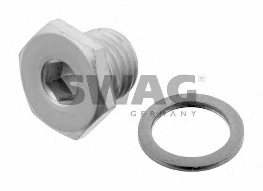 SWAG 20 93 0968 Резьбовая пробка, масляный поддон для BMW X1 (Бмв Х1) SWAG 20 93 0968 Резьбовая пробка, масляный поддон для BMW X1 (Бмв Х1)