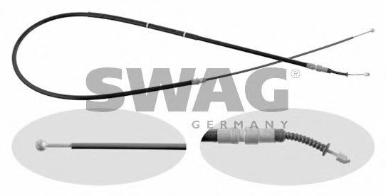 SWAG 20 93 1148 Трос, стояночная тормозная система M 54 для BMW (Бмв) SWAG 20 93 1148 Трос, стояночная тормозная система M 54 для BMW (Бмв)