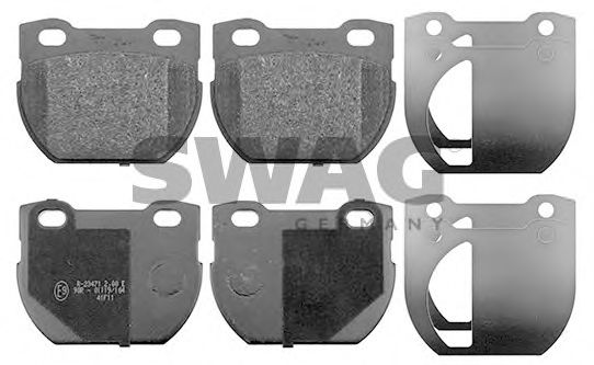 SWAG 22 11 6115 Тормозные колодки для LAND ROVER DEFENDER (Ленд ровер/лэнд ровер Дэфэндэр) SWAG 22 11 6115 Тормозные колодки для LAND ROVER DEFENDER (Ленд ровер/лэнд ровер Дэфэндэр)