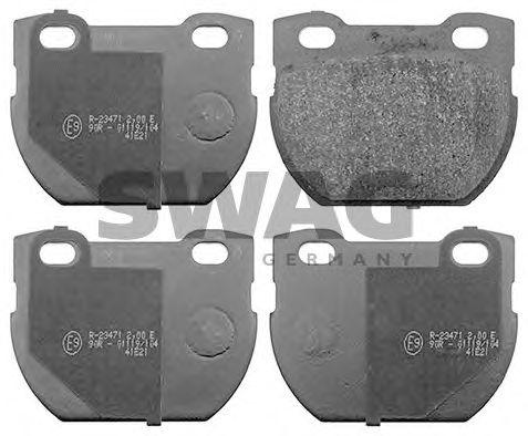 SWAG 22 11 6117 Тормозные колодки для LAND ROVER DEFENDER (Ленд ровер/лэнд ровер Дэфэндэр) SWAG 22 11 6117 Тормозные колодки для LAND ROVER DEFENDER (Ленд ровер/лэнд ровер Дэфэндэр)