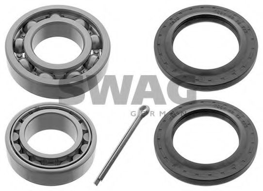 SWAG 30 85 0002 Комплект подшипника ступицы колеса AS для VOLKSWAGEN T3 CARAVELLE (Фольксваген Т3 cараvэллэ) SWAG 30 85 0002 Комплект подшипника ступицы колеса AS для VOLKSWAGEN T3 CARAVELLE (Фольксваген Т3 cараvэллэ)