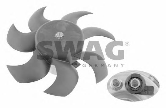 SWAG 30 90 6996 Вентилятор, охлаждение двигателя для жарких климатических зон для VOLKSWAGEN T3 CARAVELLE (Фольксваген Т3 cараvэллэ) SWAG 30 90 6996 Вентилятор, охлаждение двигателя для жарких климатических зон для VOLKSWAGEN T3 CARAVELLE (Фольксваген Т3 cараvэллэ)