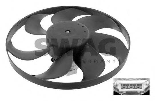 SWAG 30 91 0279 Вентилятор, охлаждение двигателя кроме жарких климатических зон для VOLKSWAGEN SHARAN (Фольксваген Шаран) SWAG 30 91 0279 Вентилятор, охлаждение двигателя кроме жарких климатических зон для VOLKSWAGEN SHARAN (Фольксваген Шаран)