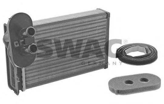 SWAG 30 91 1089 Теплообменник, отопление салона для левостороннего расположения руля для VOLKSWAGEN JETTA II (Фольксваген Жэтта 2) SWAG 30 91 1089 Теплообменник, отопление салона для левостороннего расположения руля для VOLKSWAGEN JETTA II (Фольксваген Жэтта 2)