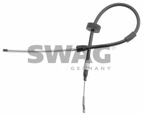 SWAG 30 91 4102 Трос, стояночная тормозная система Барабанный механизм для VOLKSWAGEN T4 MULTIVAN (Фольксваген Т4 мултиvан) SWAG 30 91 4102 Трос, стояночная тормозная система Барабанный механизм для VOLKSWAGEN T4 MULTIVAN (Фольксваген Т4 мултиvан)
