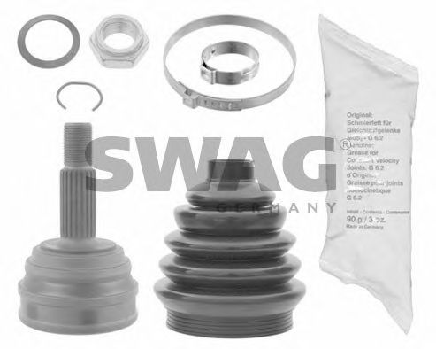SWAG 30 91 4872 Шарнирный комплект, приводной вал для автомобилей без ABS для AUDI (Ауди) SWAG 30 91 4872 Шарнирный комплект, приводной вал для автомобилей без ABS для AUDI (Ауди)