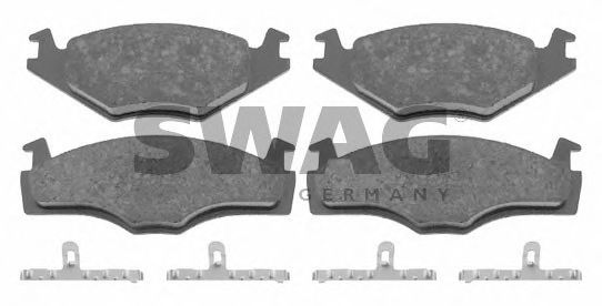 SWAG 30 91 6005 Тормозные колодки автоматическая регулировка для VOLKSWAGEN SCIROCCO (Фольксваген Сcироccо) SWAG 30 91 6005 Тормозные колодки автоматическая регулировка для VOLKSWAGEN SCIROCCO (Фольксваген Сcироccо)