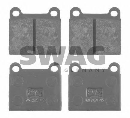 SWAG 30 91 6068 Тормозные колодки 8 для VOLKSWAGEN (Фольксваген) SWAG 30 91 6068 Тормозные колодки 8 для VOLKSWAGEN (Фольксваген)