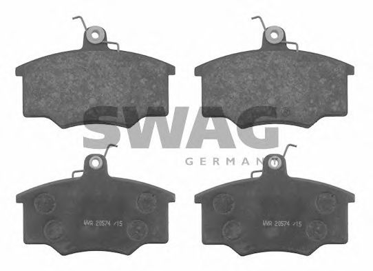SWAG 30 91 6070 Тормозные колодки 239 для AUDI 80 (Ауди 80) SWAG 30 91 6070 Тормозные колодки 239 для AUDI 80 (Ауди 80)