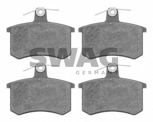 SWAG 30 91 6142 Тормозные колодки для AUDI 90 (Ауди 90) SWAG 30 91 6142 Тормозные колодки для AUDI 90 (Ауди 90)