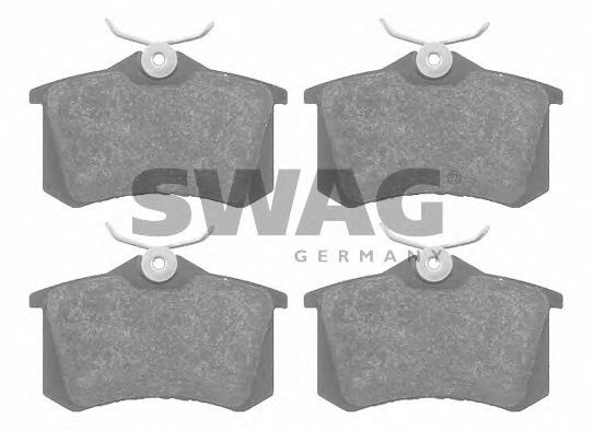 SWAG 30 91 6148 Тормозные колодки 239 для VOLKSWAGEN (Фольксваген) SWAG 30 91 6148 Тормозные колодки 239 для VOLKSWAGEN (Фольксваген)