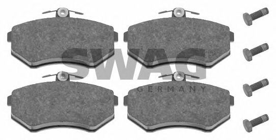 SWAG 30 91 6308 Тормозные колодки 89-H-300 001 для AUDI 90 (Ауди 90) SWAG 30 91 6308 Тормозные колодки 89-H-300 001 для AUDI 90 (Ауди 90)