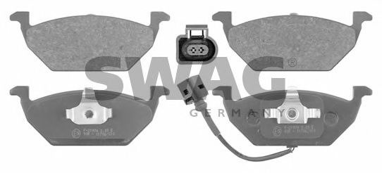 SWAG 30 91 6332 Тормозные колодки 256 для VOLKSWAGEN (Фольксваген) SWAG 30 91 6332 Тормозные колодки 256 для VOLKSWAGEN (Фольксваген)
