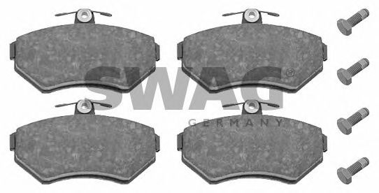 SWAG 30 91 6336 Тормозные колодки 8C-P-000 001 для AUDI 90 (Ауди 90) SWAG 30 91 6336 Тормозные колодки 8C-P-000 001 для AUDI 90 (Ауди 90)