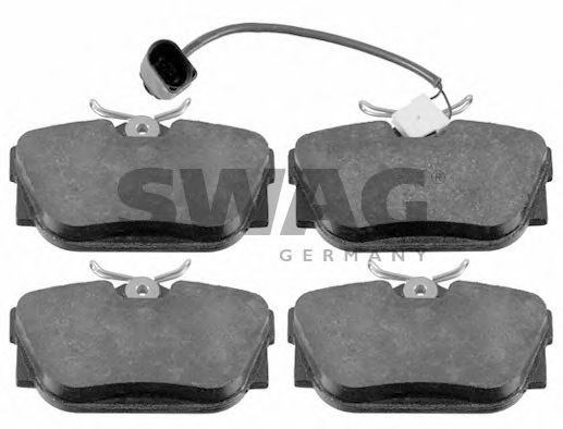 SWAG 30 91 6412 Тормозные колодки 280 для VOLKSWAGEN T4 MULTIVAN (Фольксваген Т4 мултиvан) SWAG 30 91 6412 Тормозные колодки 280 для VOLKSWAGEN T4 MULTIVAN (Фольксваген Т4 мултиvан)