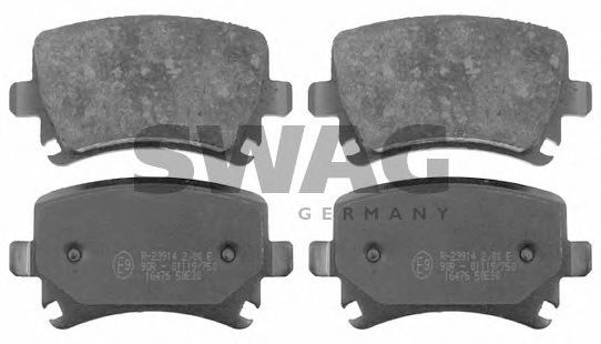 SWAG 30 91 6476 Тормозные колодки 286 для VOLKSWAGEN GOLF V (Фольксваген Гольф 5) SWAG 30 91 6476 Тормозные колодки 286 для VOLKSWAGEN GOLF V (Фольксваген Гольф 5)
