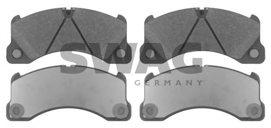 SWAG 30 91 6837 Тормозные колодки 1LH 1LL 1LU для PORSCHE (Порше) SWAG 30 91 6837 Тормозные колодки 1LH 1LL 1LU для PORSCHE (Порше)