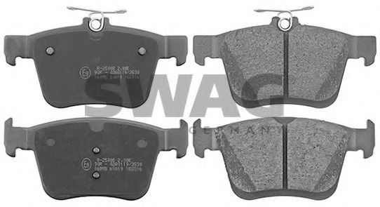 SWAG 30 91 6995 Тормозные колодки 272 для VOLKSWAGEN (Фольксваген) SWAG 30 91 6995 Тормозные колодки 272 для VOLKSWAGEN (Фольксваген)