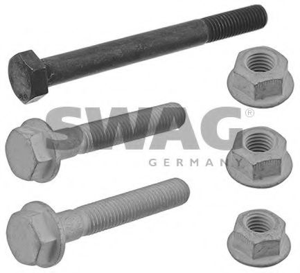 SWAG 30 92 1503 Монтажный комплект, рычаг независимой подвески колеса 4D-V-004 001 для AUDI (Ауди) SWAG 30 92 1503 Монтажный комплект, рычаг независимой подвески колеса 4D-V-004 001 для AUDI (Ауди)