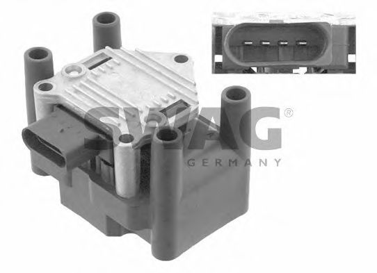 SWAG 30 92 7132 Катушка зажигания для VOLKSWAGEN JETTA I (Фольксваген Жэтта и) SWAG 30 92 7132 Катушка зажигания для VOLKSWAGEN JETTA I (Фольксваген Жэтта и)
