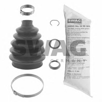 SWAG 30 92 9609 Комплект пылника, приводной вал со стороны колеса для VOLKSWAGEN (Фольксваген) SWAG 30 92 9609 Комплект пылника, приводной вал со стороны колеса для VOLKSWAGEN (Фольксваген)