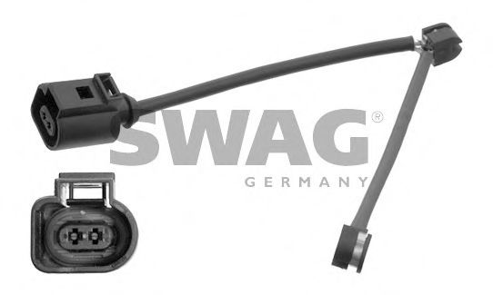 SWAG 30 93 4496 Сигнализатор, износ тормозных колодок<br >для автомобилей с керамической тормозной системой 