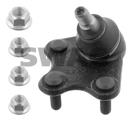 SWAG 30 93 6052 Несущий направляющий шарнир передний мост справа для AUDI (Ауди) SWAG 30 93 6052 Несущий направляющий шарнир передний мост справа для AUDI (Ауди)