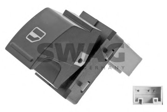 SWAG 30 93 7485 Выключатель, стеклолодъемник со стороны переднего пассажира для VOLKSWAGEN PASSAT ALLTRACK (Фольксваген Пассат олтрек) SWAG 30 93 7485 Выключатель, стеклолодъемник со стороны переднего пассажира для VOLKSWAGEN PASSAT ALLTRACK (Фольксваген Пассат олтрек)