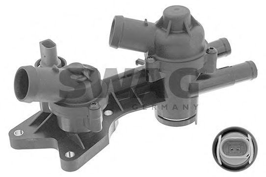 SWAG 30 94 5081 Корпус термостата для VOLKSWAGEN EOS (Фольксваген Эос) SWAG 30 94 5081 Корпус термостата для VOLKSWAGEN EOS (Фольксваген Эос)