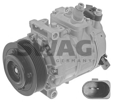 SWAG 30 94 5162 Компрессор, кондиционер кроме холодных климатических зон для VOLKSWAGEN SCIROCCO (Фольксваген Сcироccо) SWAG 30 94 5162 Компрессор, кондиционер кроме холодных климатических зон для VOLKSWAGEN SCIROCCO (Фольксваген Сcироccо)