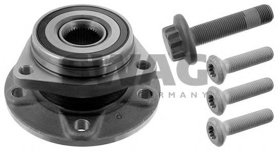 SWAG 30 94 6334 Комплект подшипника ступицы колеса 06 2014 для VOLKSWAGEN JETTA VII (Фольксваген Джетта 7) SWAG 30 94 6334 Комплект подшипника ступицы колеса 06 2014 для VOLKSWAGEN JETTA VII (Фольксваген Джетта 7)