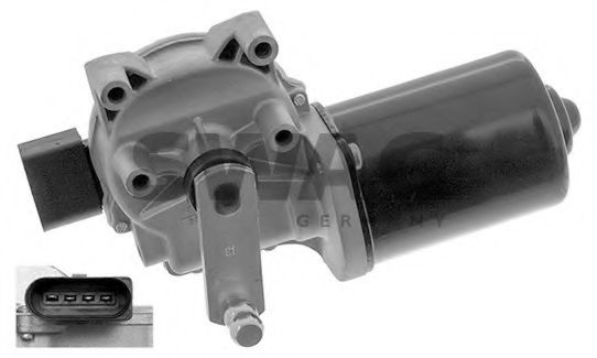 SWAG 30 94 8671 Двигатель стеклоочистителя для VOLKSWAGEN T5 (Фольксваген Т5) SWAG 30 94 8671 Двигатель стеклоочистителя для VOLKSWAGEN T5 (Фольксваген Т5)