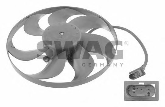 SWAG 32 92 2518 Вентилятор, охлаждение двигателя для автомобилей с кондиционером для VOLKSWAGEN (Фольксваген) SWAG 32 92 2518 Вентилятор, охлаждение двигателя для автомобилей с кондиционером для VOLKSWAGEN (Фольксваген)