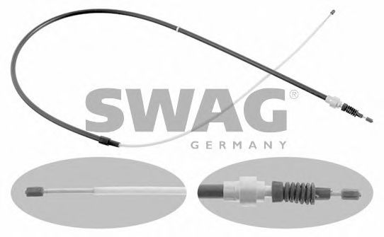 SWAG 32 92 2962 Трос, стояночная тормозная система 8L-X-200 000 для VOLKSWAGEN GOLF IV (Фольксваген Гольф 4) SWAG 32 92 2962 Трос, стояночная тормозная система 8L-X-200 000 для VOLKSWAGEN GOLF IV (Фольксваген Гольф 4)