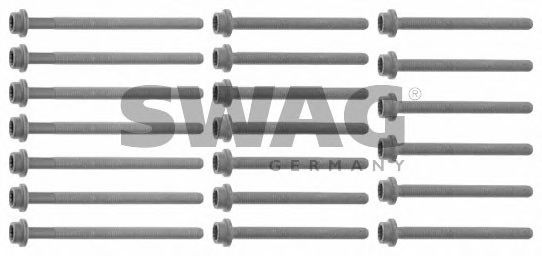 SWAG 32 92 6436 Комплект болтов головки цилидра 