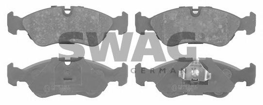 SWAG 40 91 6030 Тормозные колодки для OPEL OMEGA A (Опель Омэга а) SWAG 40 91 6030 Тормозные колодки для OPEL OMEGA A (Опель Омэга а)