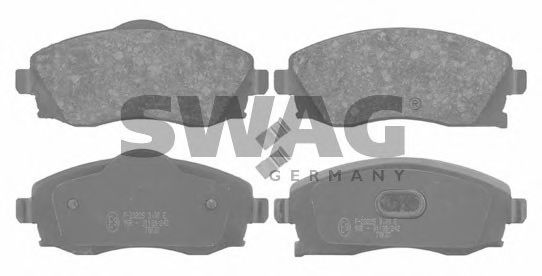 SWAG 40 91 6423 Тормозные колодки для OPEL VITA C (Опель Vита c) SWAG 40 91 6423 Тормозные колодки для OPEL VITA C (Опель Vита c)