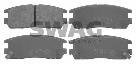 SWAG 40 91 6641 Тормозные колодки SV720103 для OPEL FRONTERA B (Опель Фронтера б) SWAG 40 91 6641 Тормозные колодки SV720103 для OPEL FRONTERA B (Опель Фронтера б)