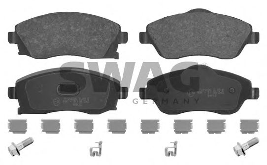 SWAG 40 91 6748 Тормозные колодки для OPEL VITA C (Опель Vита c) SWAG 40 91 6748 Тормозные колодки для OPEL VITA C (Опель Vита c)