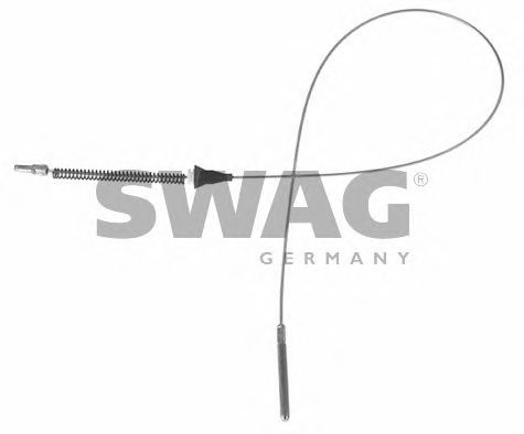 SWAG 40 91 7306 Трос, стояночная тормозная система для OPEL CORSA B (Опель Корса б) SWAG 40 91 7306 Трос, стояночная тормозная система для OPEL CORSA B (Опель Корса б)