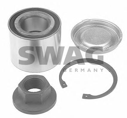 SWAG 40 91 9088 Комплект подшипника ступицы колеса для автомобиля с барабанной тормозной системой на задней оси для OPEL CORSA C (Опель Корса с) SWAG 40 91 9088 Комплект подшипника ступицы колеса для автомобиля с барабанной тормозной системой на задней оси для OPEL CORSA C (Опель Корса с)