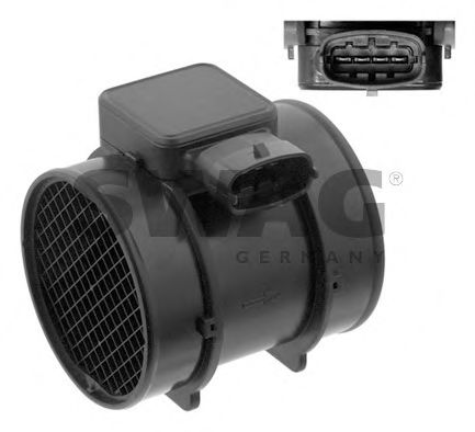 SWAG 40 93 3698 Расходомер воздуха для OPEL ASTRA G (Опель Астра г) SWAG 40 93 3698 Расходомер воздуха для OPEL ASTRA G (Опель Астра г)