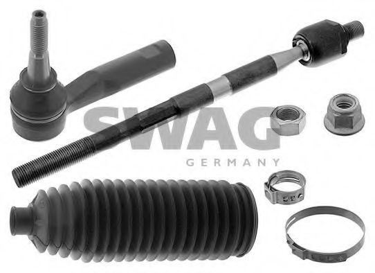 SWAG 40 94 4338 Поперечная рулевая тяга для автомобилей с усиленным рулевым механизмом для OPEL ASTRA H (Опель Астра н) SWAG 40 94 4338 Поперечная рулевая тяга для автомобилей с усиленным рулевым механизмом для OPEL ASTRA H (Опель Астра н)