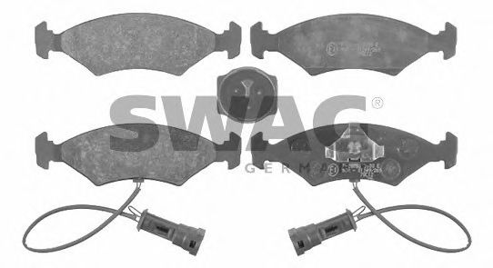 SWAG 50 91 6024 Тормозные колодки для автомобилей с ABS для FORD ORION II (Форд Орион 2) SWAG 50 91 6024 Тормозные колодки для автомобилей с ABS для FORD ORION II (Форд Орион 2)