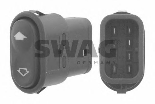SWAG 50 91 9344 Выключатель, стеклолодъемник электрический для FORD FIESTA (Форд Фиэста) SWAG 50 91 9344 Выключатель, стеклолодъемник электрический для FORD FIESTA (Форд Фиэста)