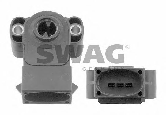 SWAG 50 92 7501 Датчик, положение дроссельной заслонки для FORD FIESTA (Форд Фиэста) SWAG 50 92 7501 Датчик, положение дроссельной заслонки для FORD FIESTA (Форд Фиэста)