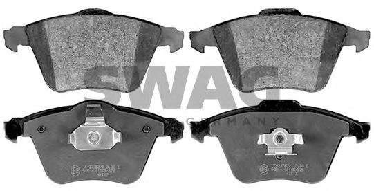 SWAG 55 11 6212 Тормозные колодки 16, 5 для VOLVO S40 II (Вольво S40 2) SWAG 55 11 6212 Тормозные колодки 16, 5 для VOLVO S40 II (Вольво S40 2)