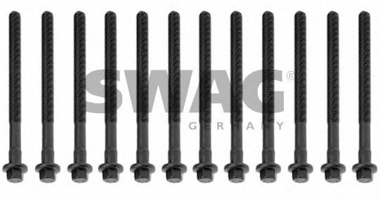 SWAG 55 91 4801 Комплект болтов головки цилидра<br >B 6304 F 