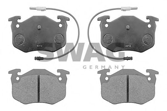 SWAG 60 11 6185 Тормозные колодки Z7X726 для RENAULT SAFRANE (Рено Сафранэ) SWAG 60 11 6185 Тормозные колодки Z7X726 для RENAULT SAFRANE (Рено Сафранэ)